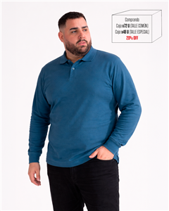 P5601 - Chomba Jersey Lisa M/L TALLE ESPECIAL